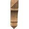 Ekena Millwork Legacy Arts & Crafts Rough Sawn Bracket, Western Red Cedar, 6"W x 24"D x 24"H BKT06X24X24LEC03RWR - alternate 4